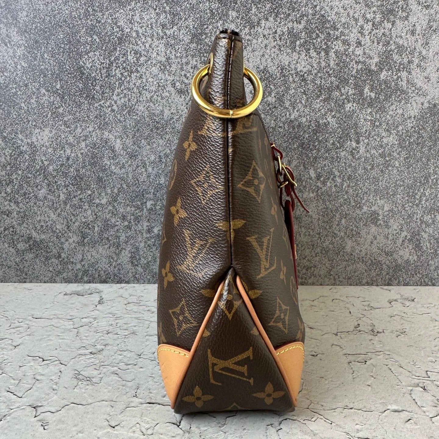 Louis Vuitton Odeon PM Monogram Canvas Shoulder Bag Crossbody Gold Hardware