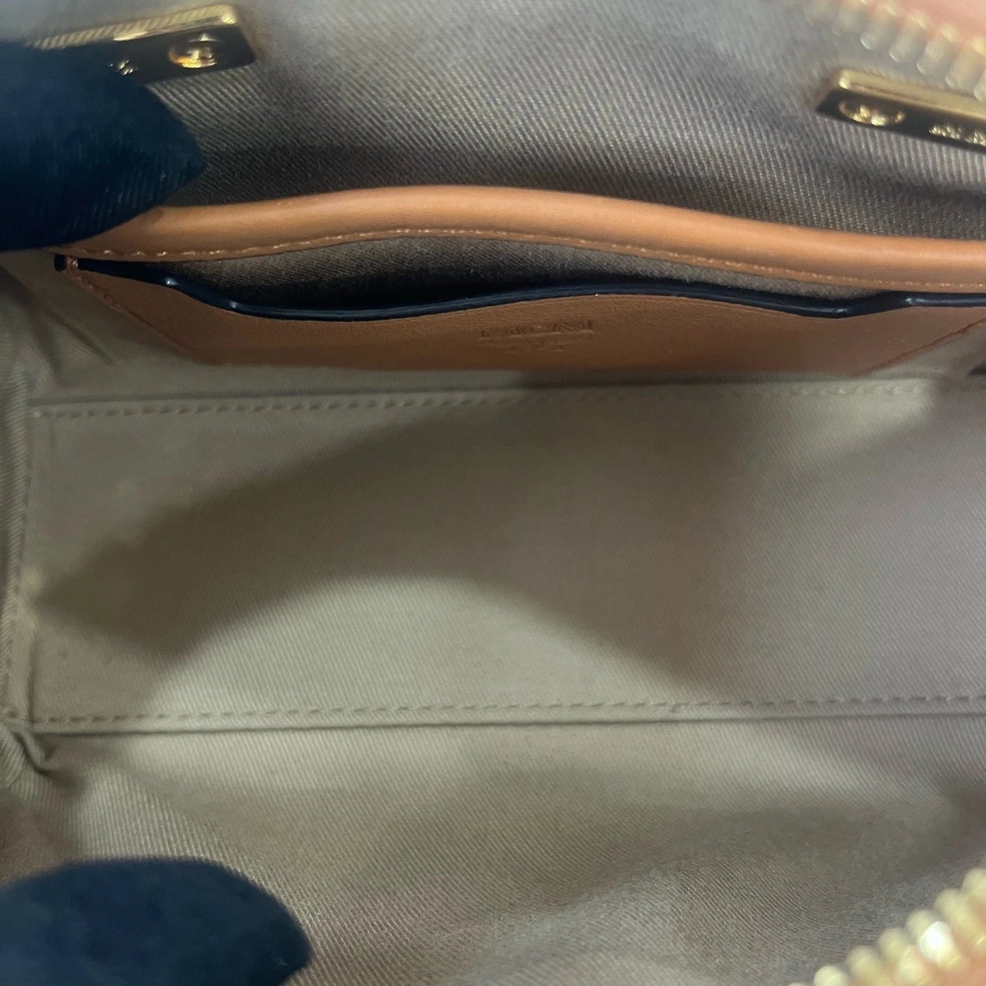 MCM Women Canvas Boston Top Handle Handbag