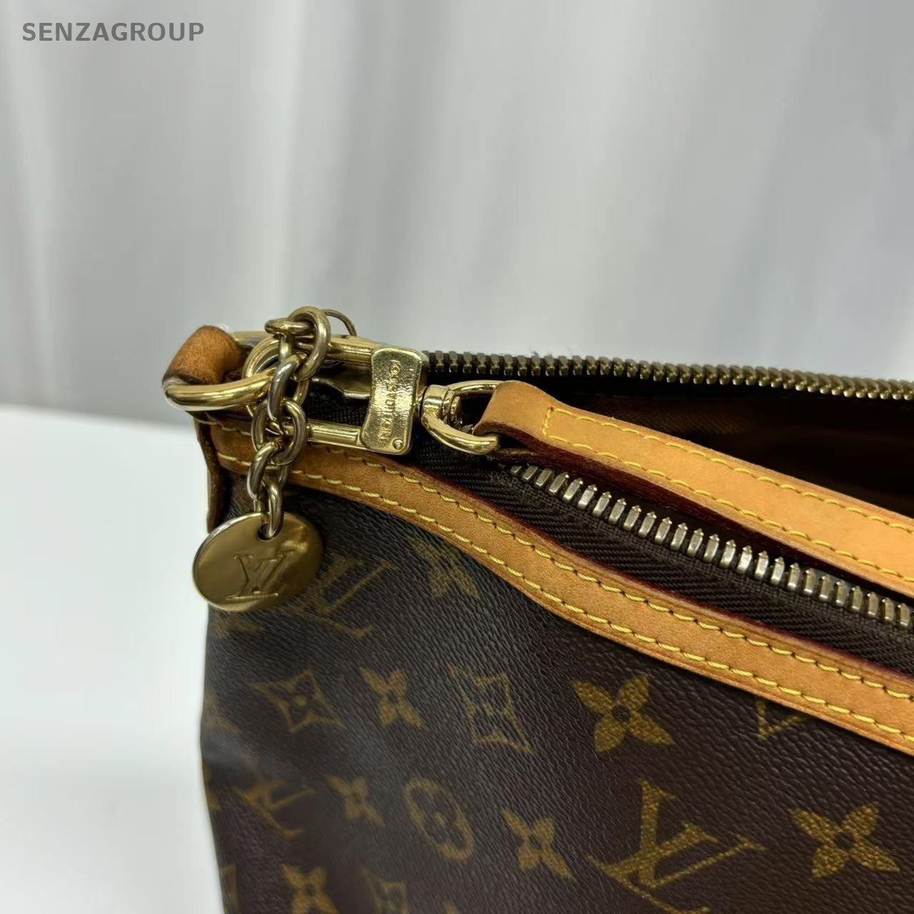 Louis Vuitton Monogram Palermo GM 2way Shoulder bag tote Brown