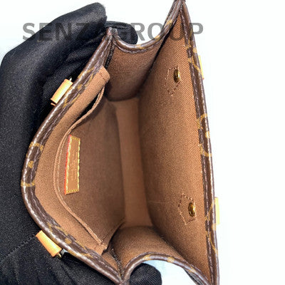 Louis Vuitton Monogram Mini Papillon Crossbody Bag Brown - Classic Women's