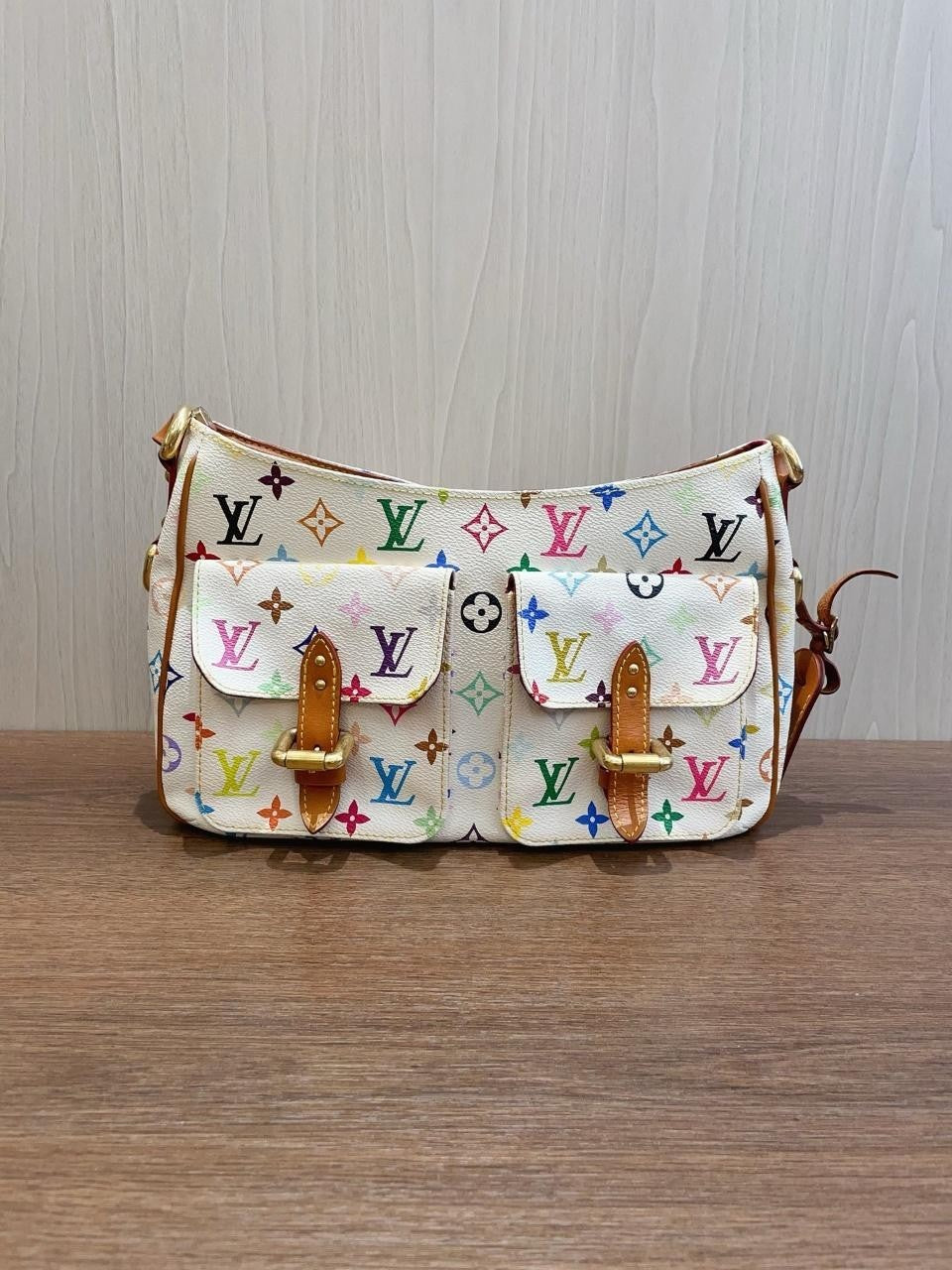 SJ0001 LV Lodge PM white multicolor【BF 12Z】