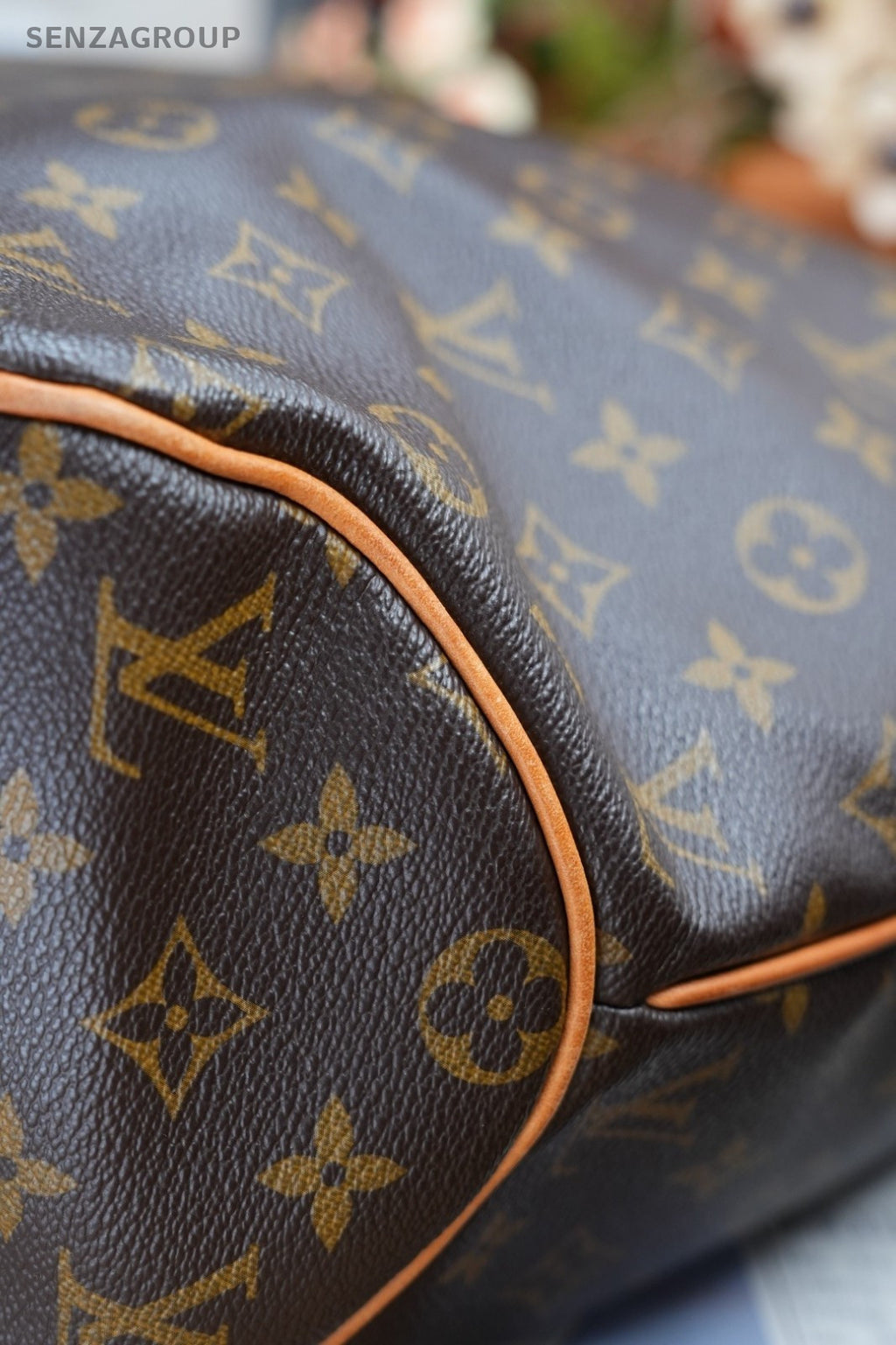 Louis Vuitton DF MM Monogram Shoulder Bag Women Brown