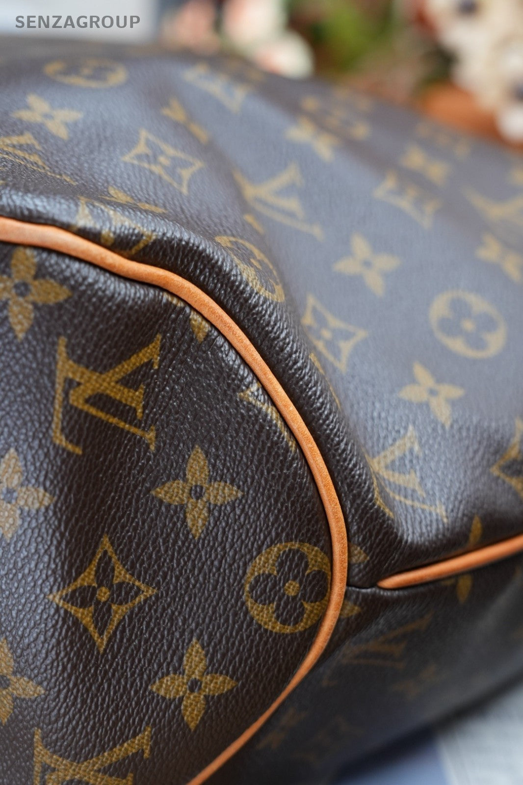 Louis Vuitton DF MM Monogram Shoulder Bag Women Brown