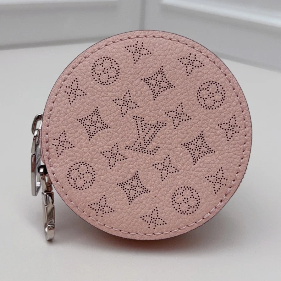 Louis Vuitton Bella Coin Purse Monogram Pink Women Fashion