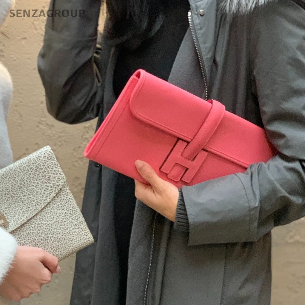 Hermes Jige Duo 20 Handbag peach pink almost brand new