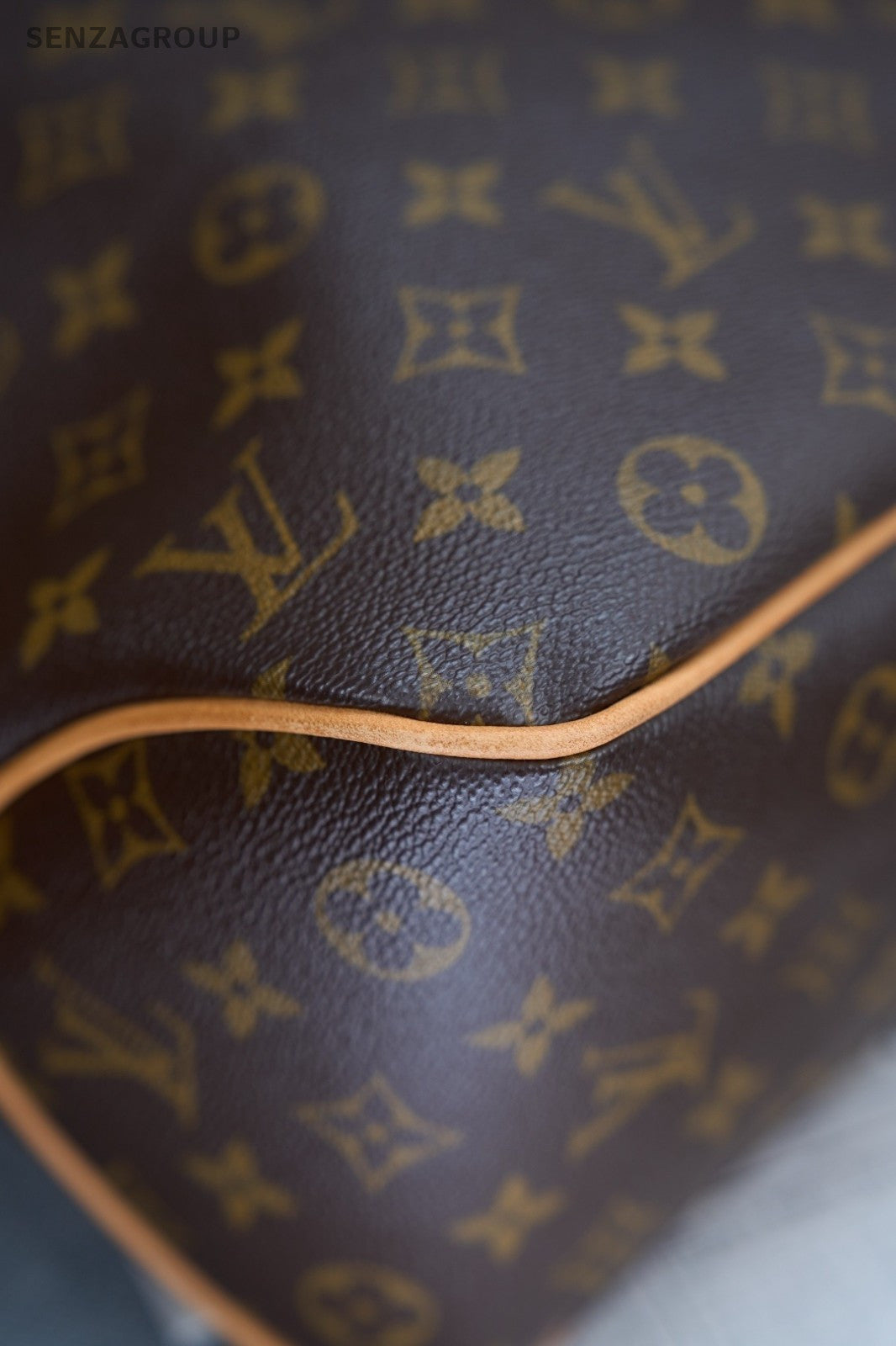 Louis Vuitton Delightful PM Monogram Leather Shoulder Bag Brown Women