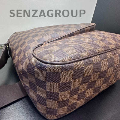 Louis Vuitton Vintage Brown Gold Men's Shoulder Crossbody Bag Classic