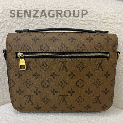 Louis Vuitton Monogram Canvas & Leather Courier Messenger Bag - Brown Gold