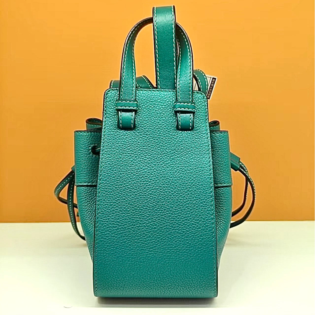 Excellent Condition Loewe Hammock Mini 2Way Green Handbag Crossbody