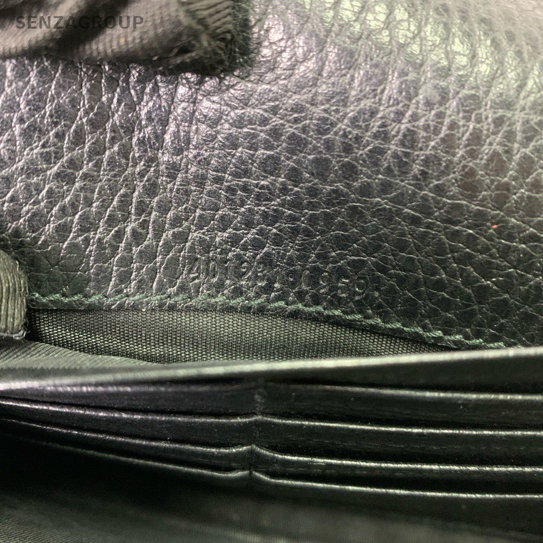 GUCCI Dionysus woc Black Silver Crossbody bag