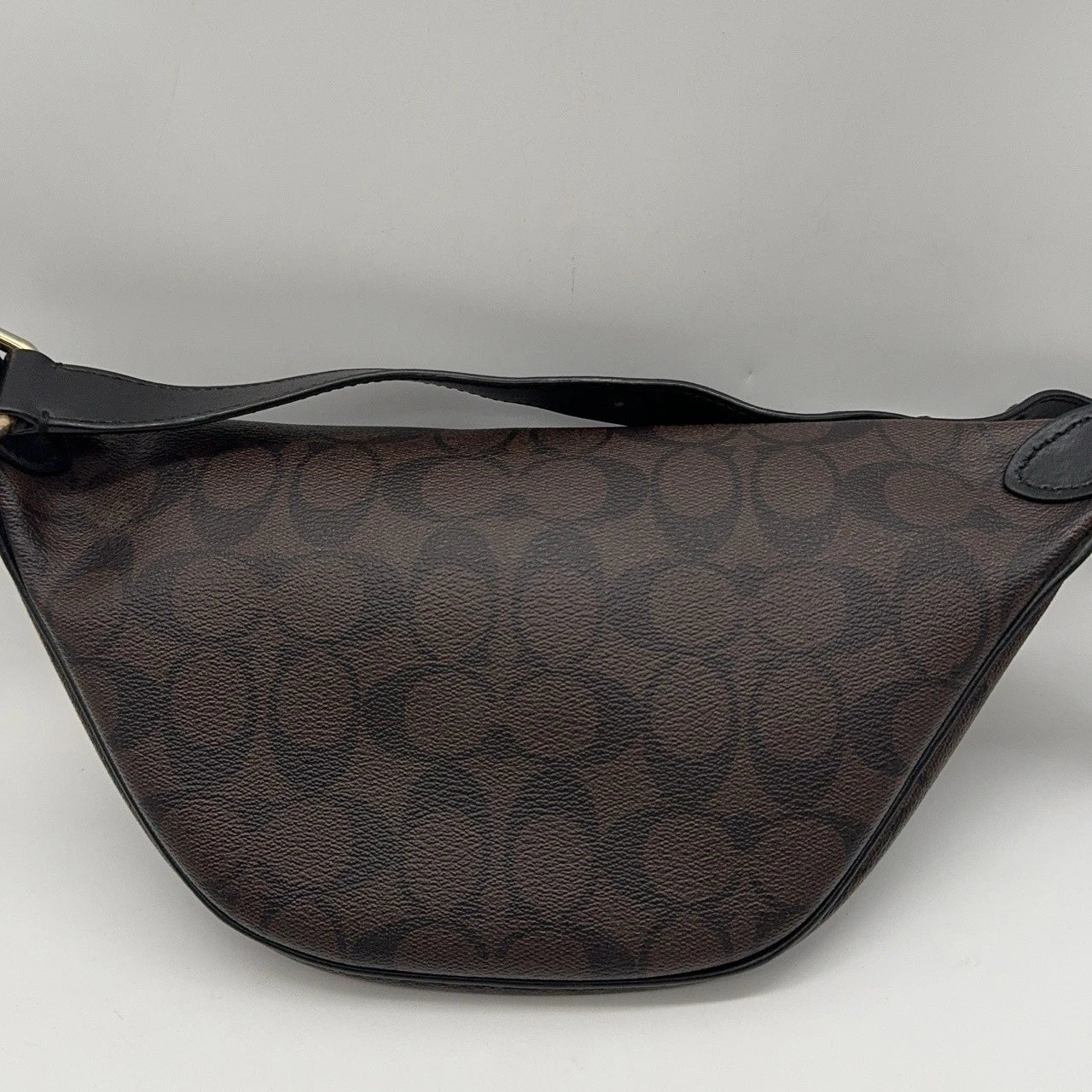 Coach Large Monogram Patchwork Leather Crossbody Fanny Chest Bag Women