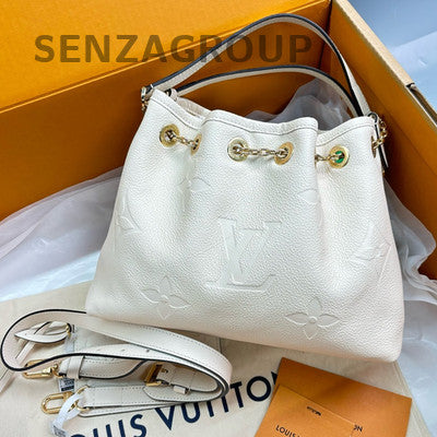 Louis Vuitton Monogram Bucket Bag - White Gold - Women's Classic Handbag