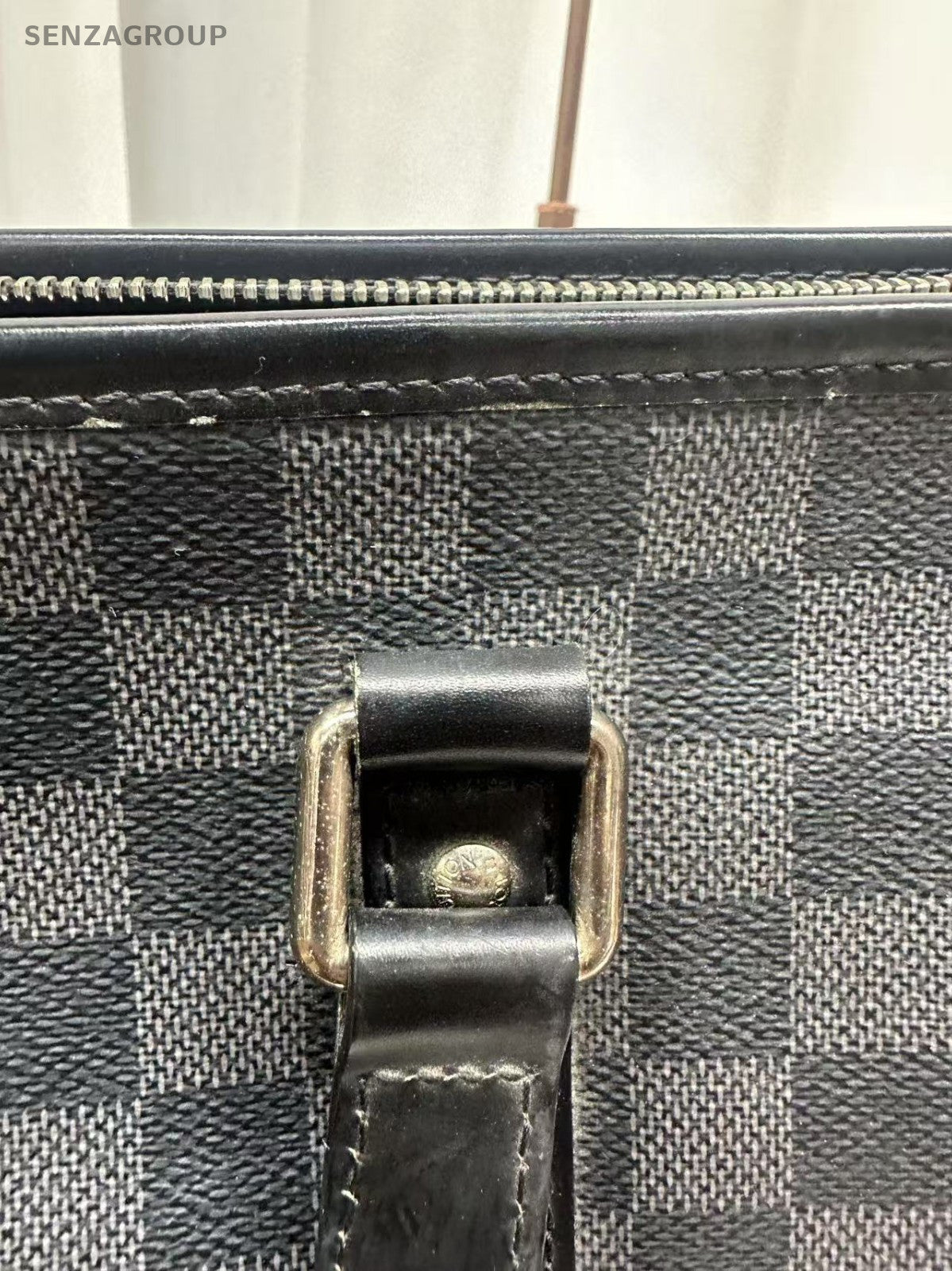 Louis Vuitton Damier Graphite Tadao 2Way Shoulder Business Bag Tote