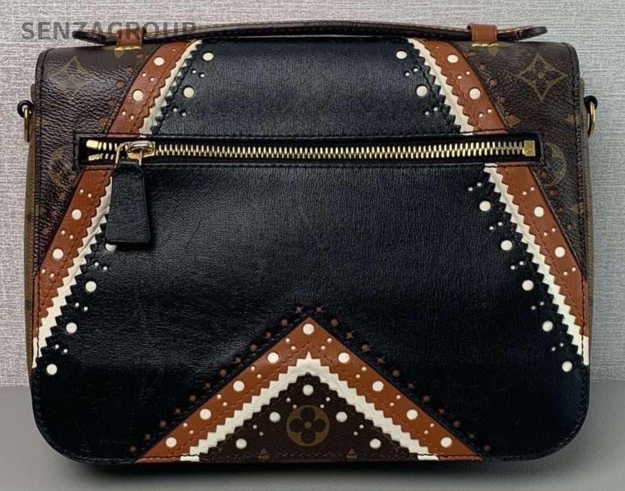 Louis Vuitton Monogram POCHETTE MÉTIS Limited Edition Brogue Shoulder Bag