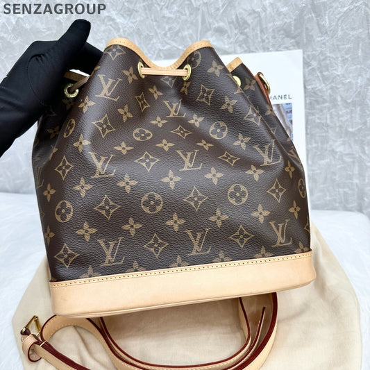 Louis Vuitton Noe Monogram Bucket Bag Medium Shoulder Crossbody Classic Women