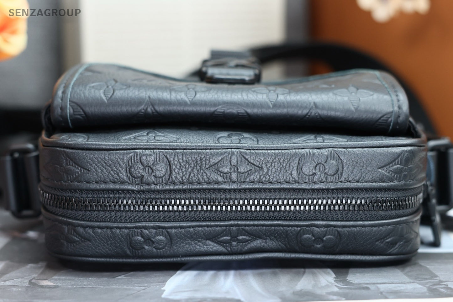 Louis Vuitton Getaway Monogram Empreinte Shoulder bag All black Chip Version