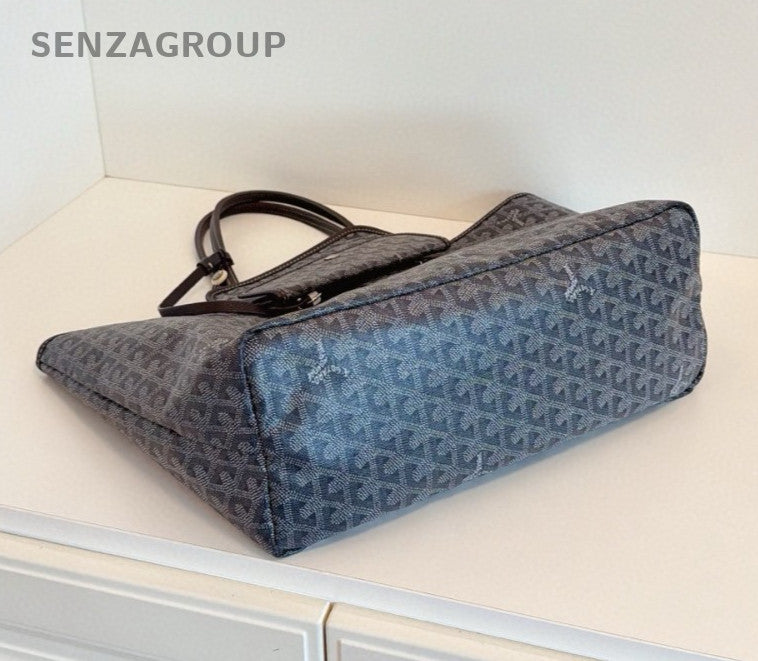 Goyard Saint Louis Tote MM Monogram Shoulder bag withe Pouch Women Classic