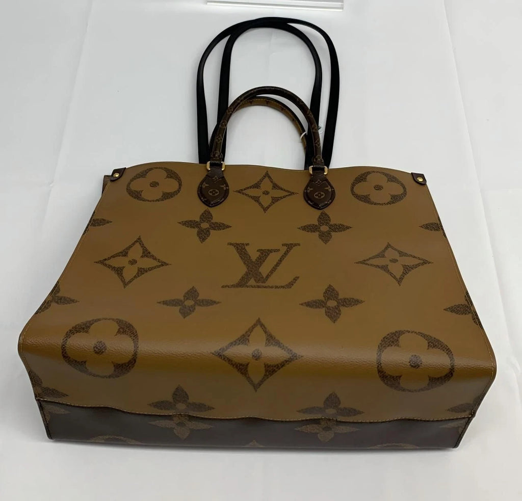 Louis Vuitton Women's Large OnTheGo Canvas Tote Handbag
