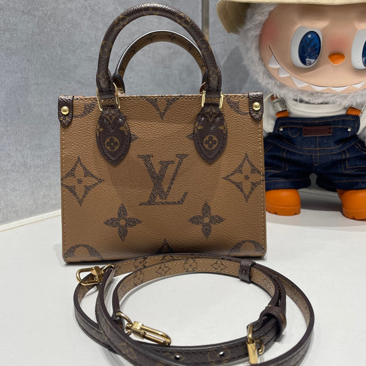 Louis Vuitton Onthego MM Monogram Tote Bag - Mini Crossbody Shoulder Bag