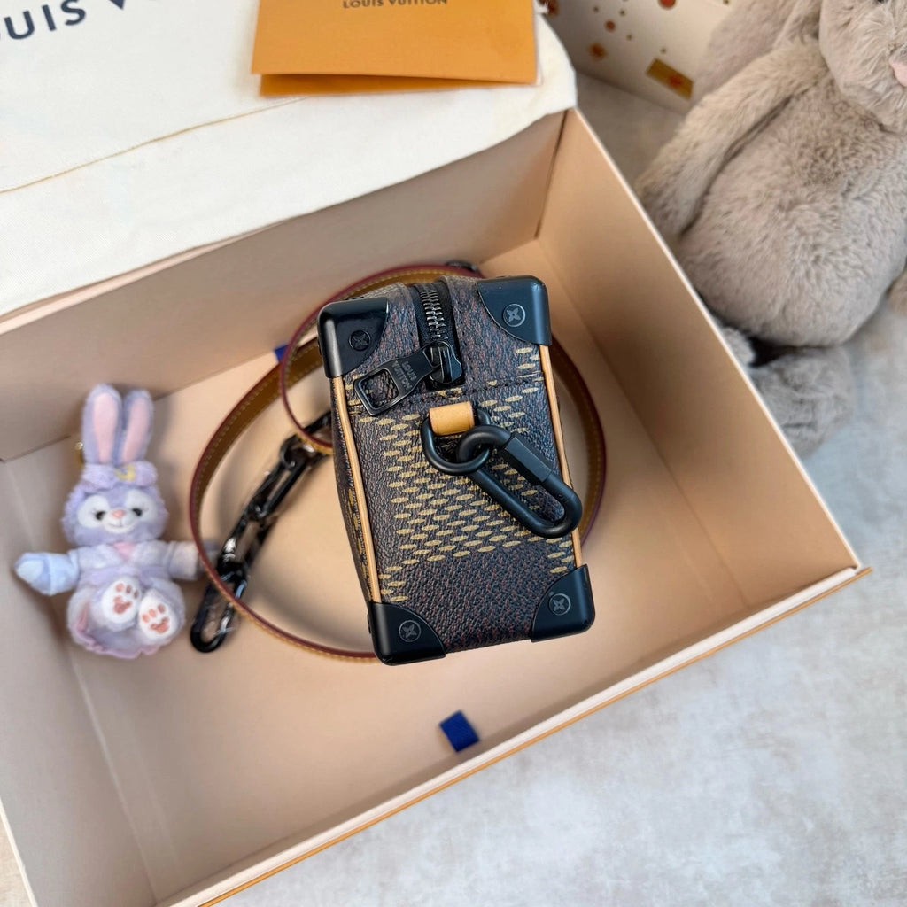 Louis Vuitton x Nigo Canvas Mini Soft Trunk Box Bag For Women