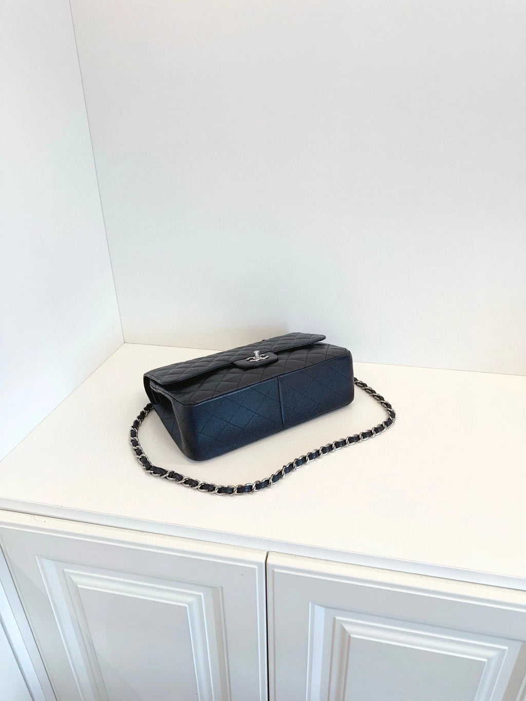 CHANEL Black CF Jumbo Shoulder Bag For Women