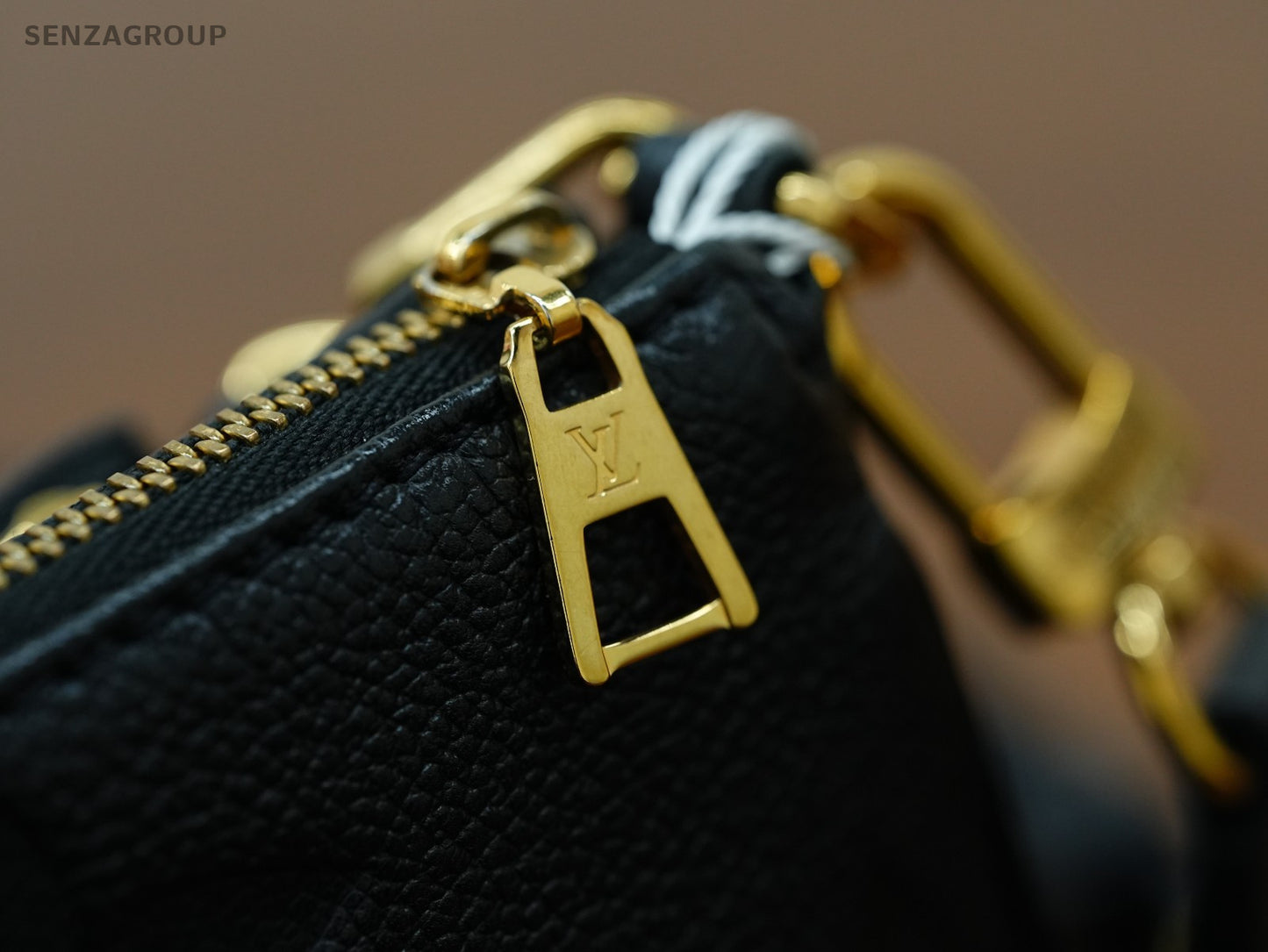 Louis Vuitton Multi Pochette Black Monogram Empreinte Shoulder bag Women Classic