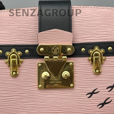 Louis Vuitton Boite Chapeau Souple Pink Epi Leather Crossbody Bag Women