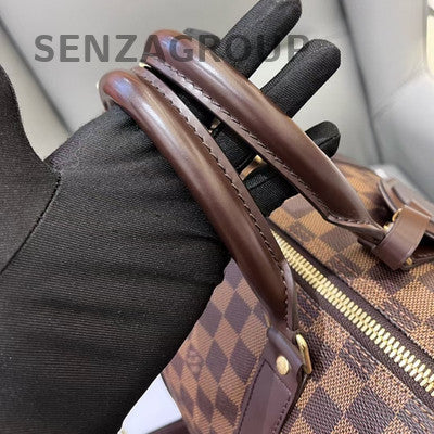 Louis Vuitton Damier Ebene Keepall 45 Travel Bag - Brown, Gold Hardware