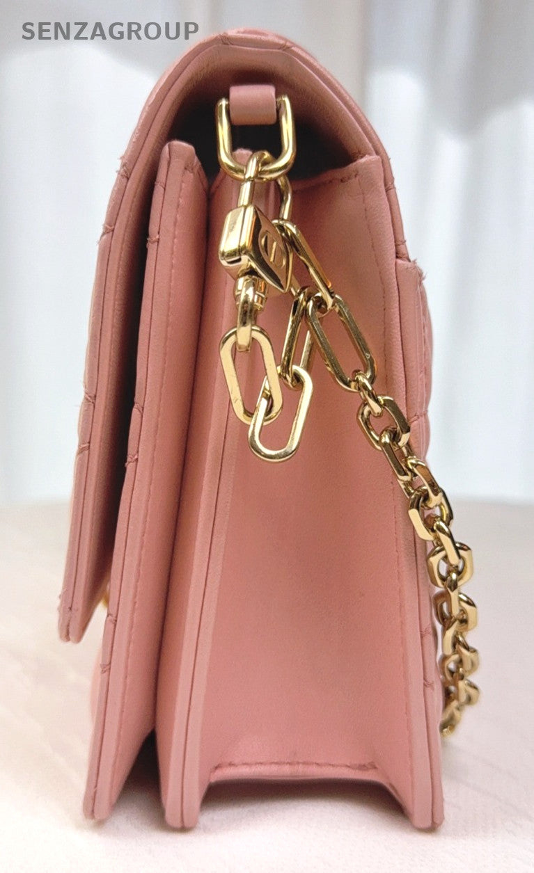Christian Dior Miss Chain Shoulder bag Sakura Pink Gold Women