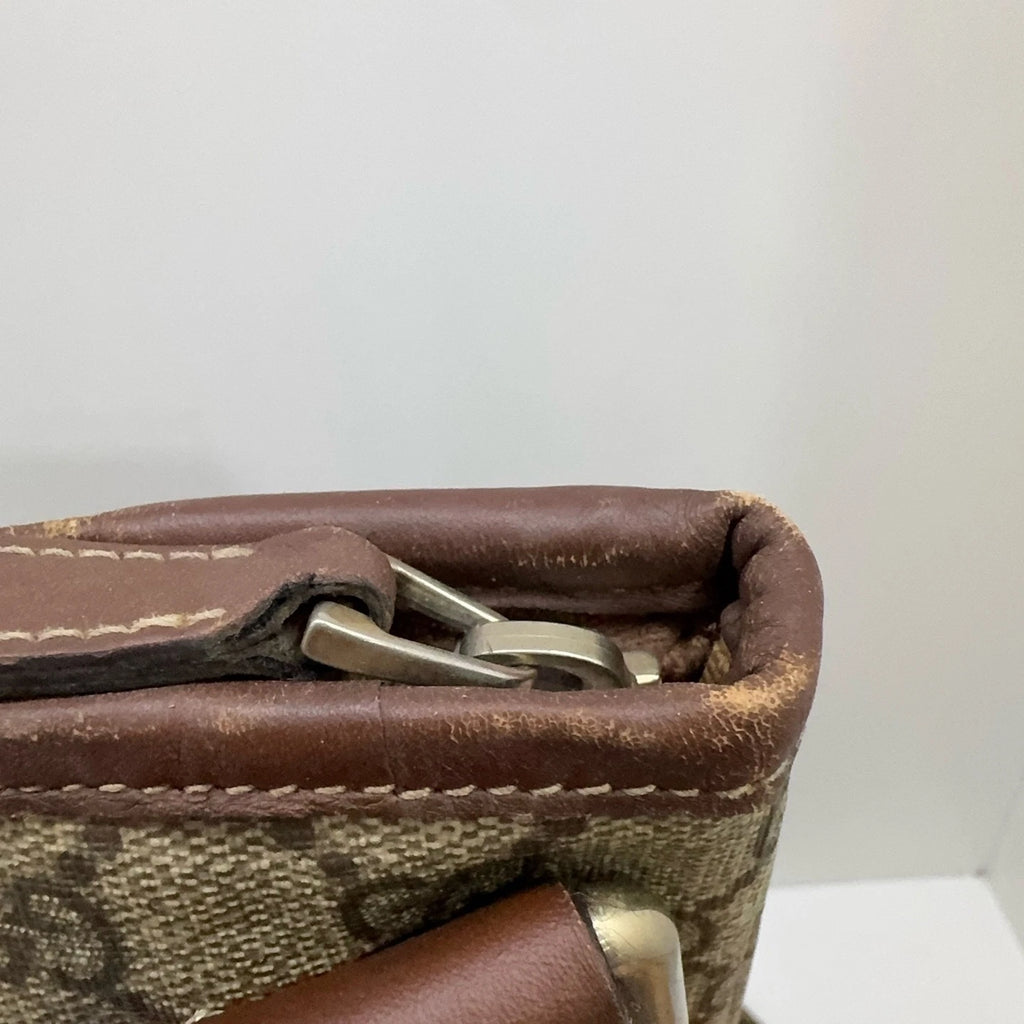 Gucci Classic Monogram Canvas Women Shoulder Crossbody Messenger Bag