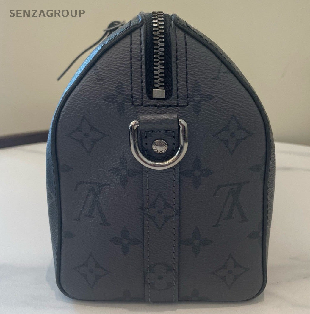 Louis Vuitton City Keepall27 Monogram Shoulder Bag Crossbody Black Unisex Adults