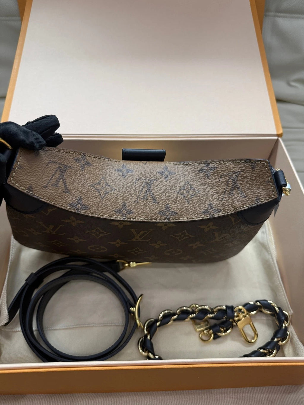 Louis Vuitton Twinny Shoulder Bag Canvas For Women