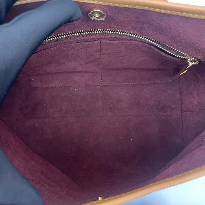 Louis Vuitton Classic Monogram Canvas Carryall Small Tote Bag For Women