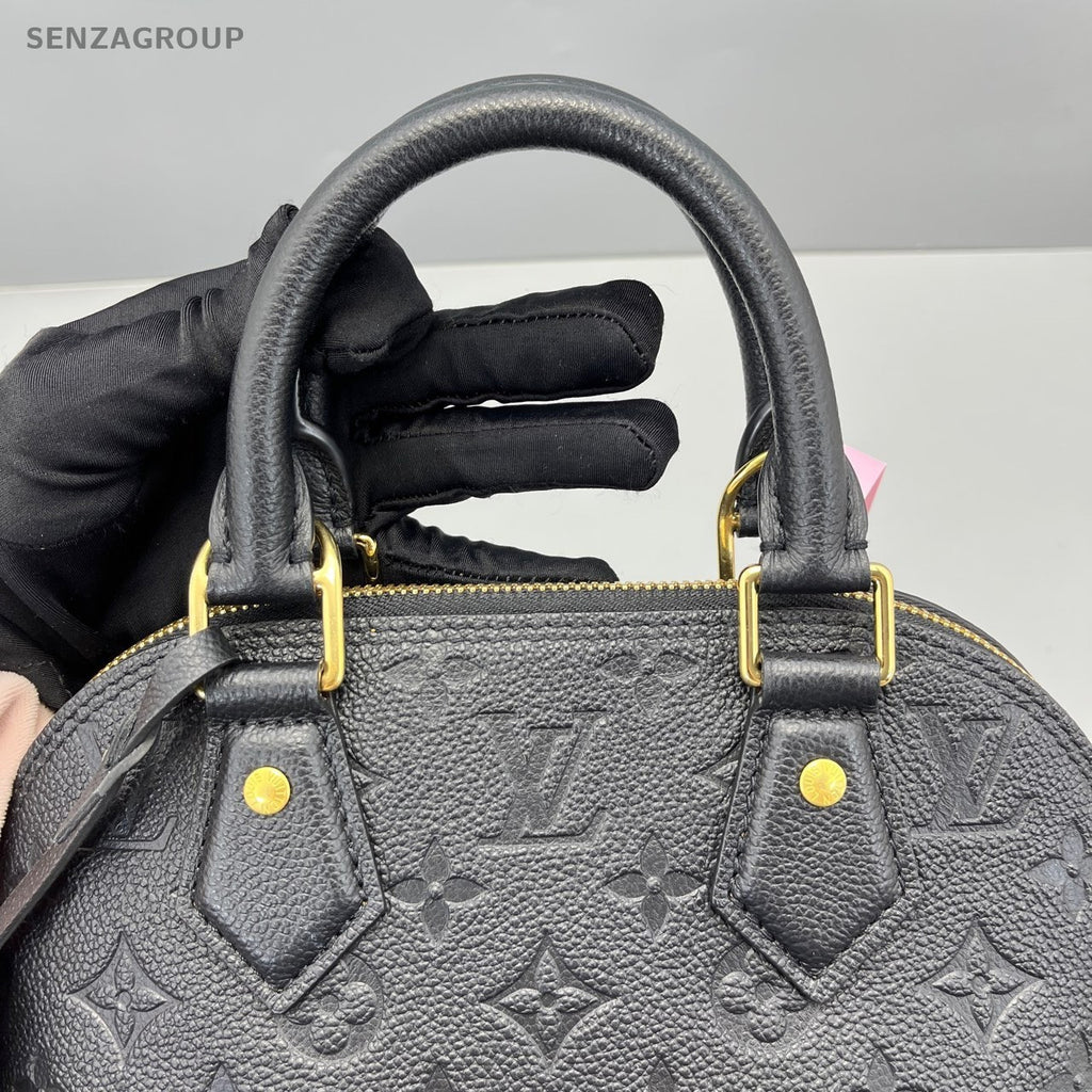 Louis Vuitton Alma BB Monogram Empreinte Top Handle 2way Shoulder bag Women