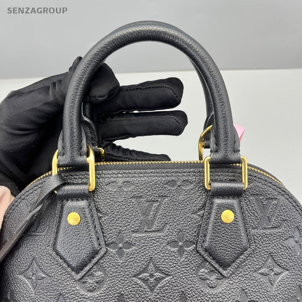 Louis Vuitton Alma BB Monogram Empreinte Top Handle 2way Shoulder bag Women