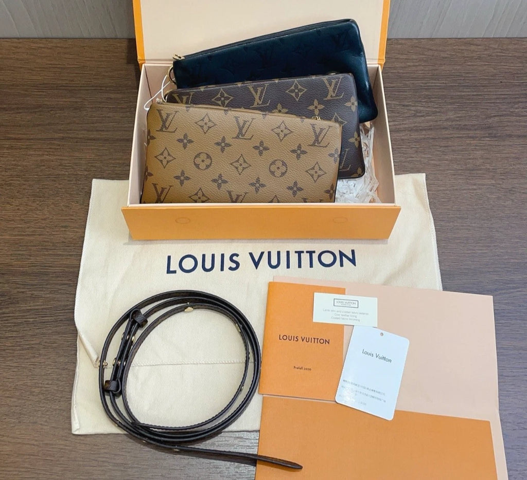 Louis Vuitton Monogram 2Ways Shoulder Bag Crossbody Bag Gold Hardware Women