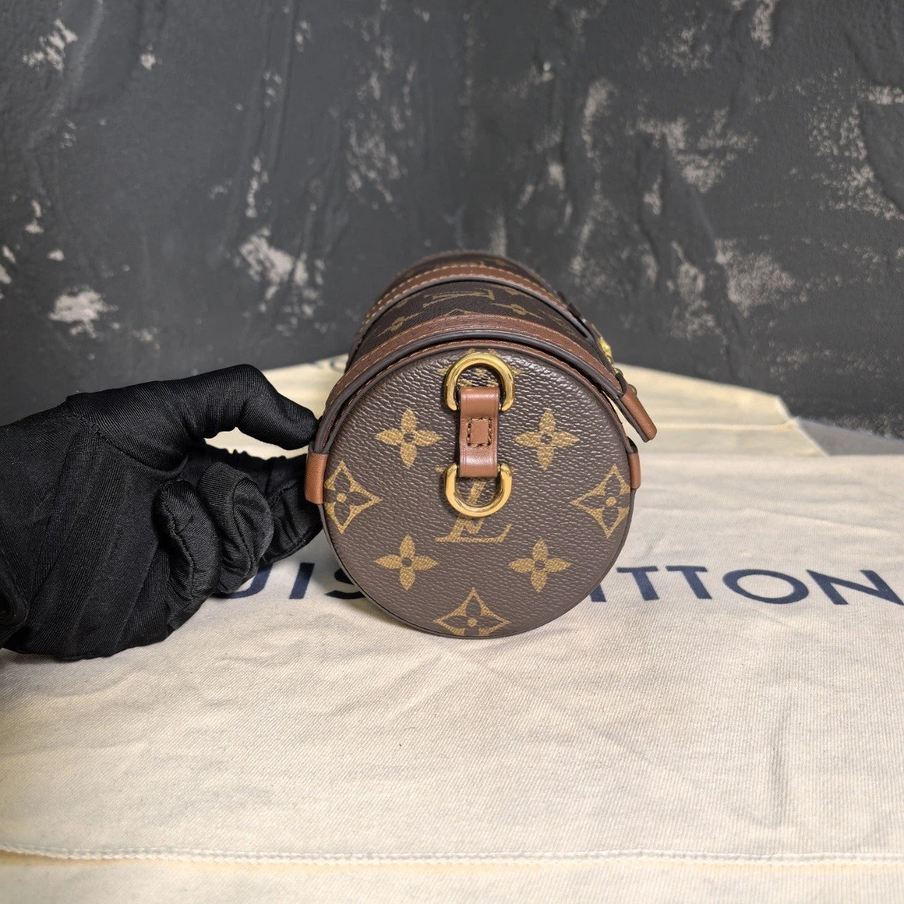 Louis Vuitton Papillon Canvas Shoulder Bag For Women