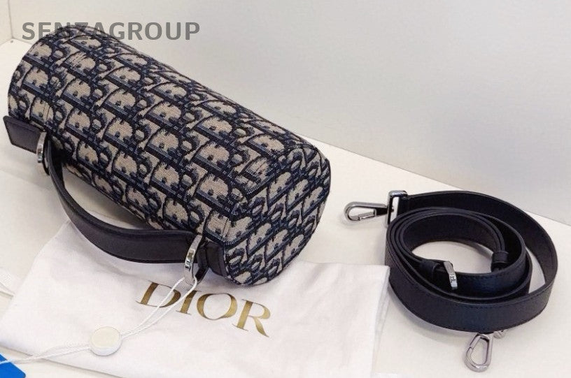 Christian Dior Monogram Cylinder-shaped bag Top Handle 2WAY Crossbody