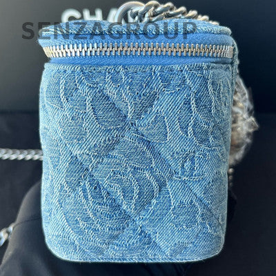 Chanel Denim Long Box Chain Shoulder Crossbody Bag - Classic Women's Fashion