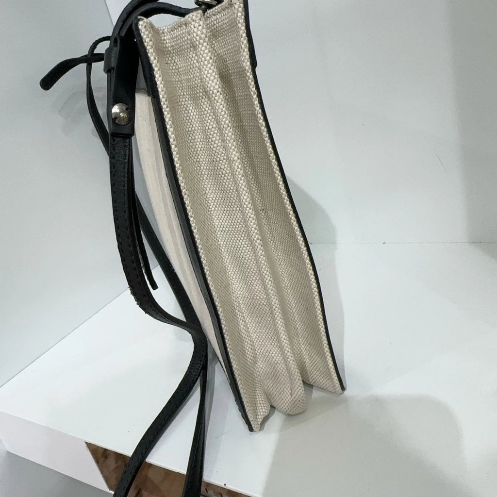 Balenciaga Pochette Medium White Canvas Shoulder Crossbody Bag For Women