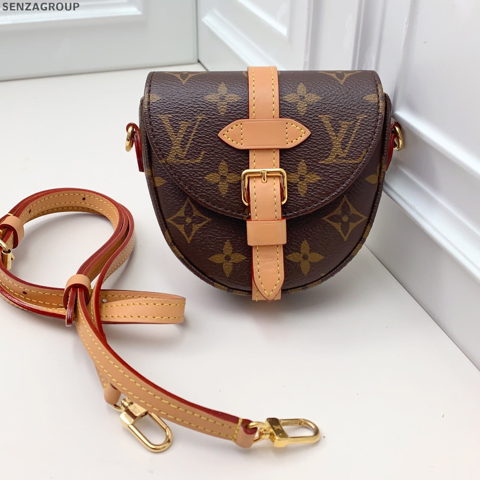 Louis Vuitton Micro Chantilly Mini Monogram Shoulder Crossbody Bag Women
