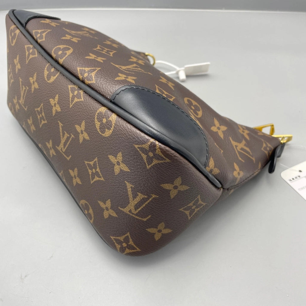 Pre-owned Louis Vuitton Monogram Canvas Black Shoulder Bag For Women