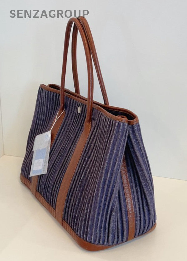 Hermes Garden Pary GP36 Tote Top Handle Shoulder Handbag Women