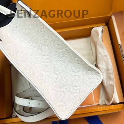 Louis Vuitton OnTheGo Monogram Empreinte Leather Small Tote Bag Women