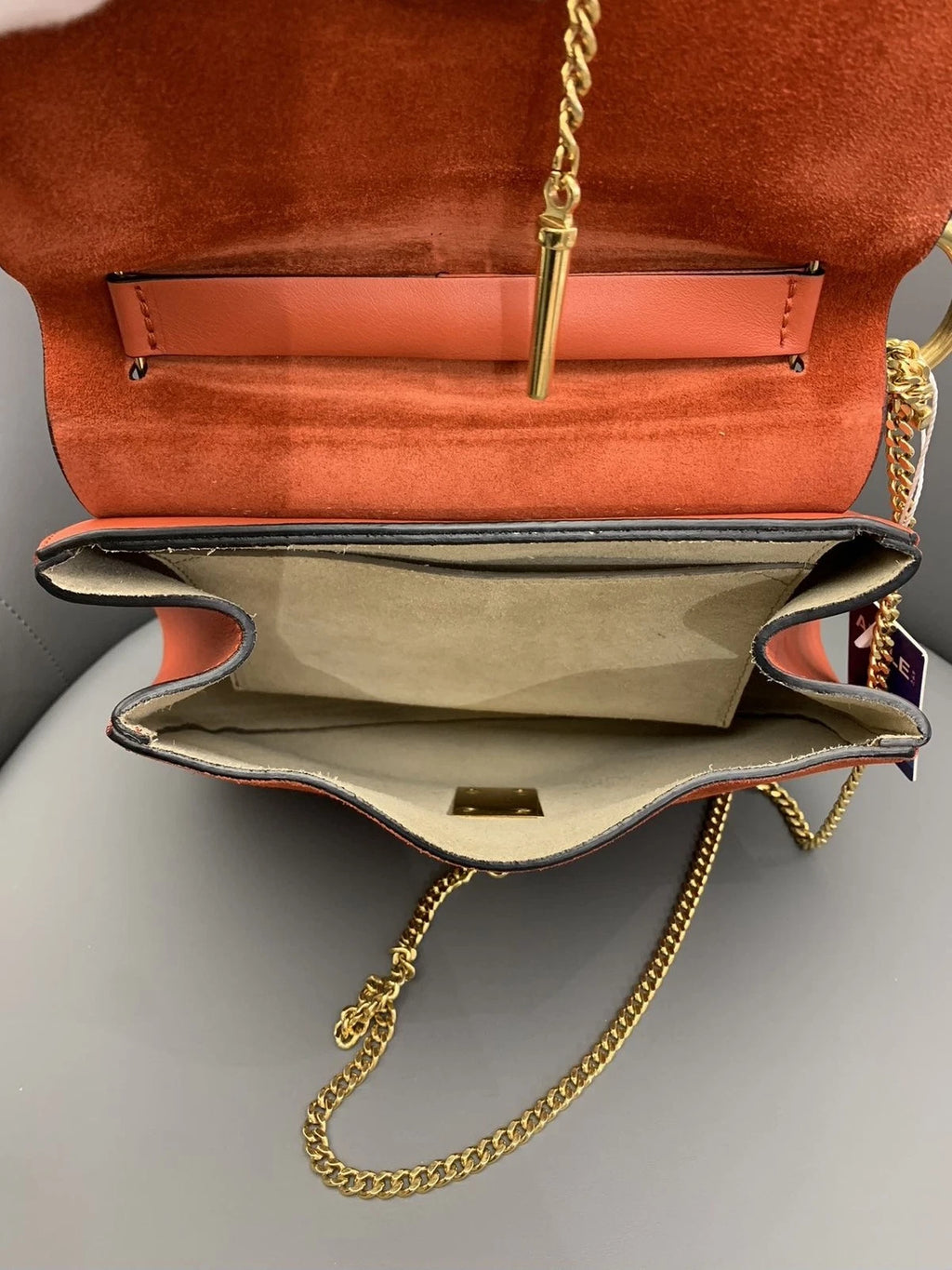 Chloe Drew Medium Red Crossbody Bag For Women