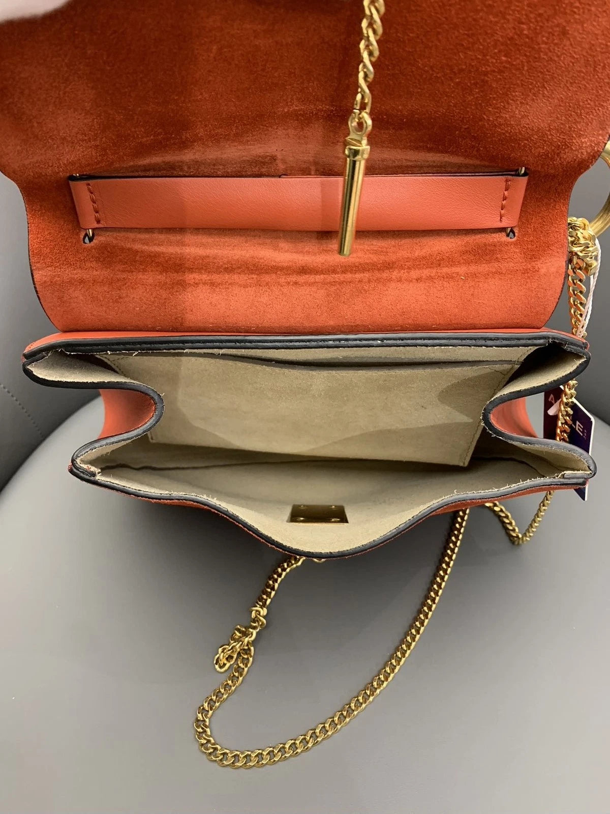 Chloe Drew Medium Red Crossbody Bag For Women