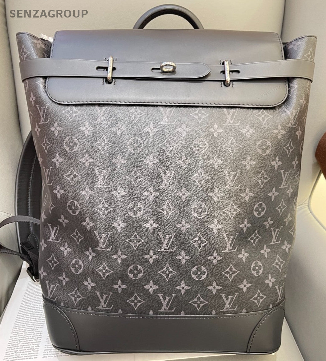 Louis Vuitton Steamer Monogram Backpack Black Unisex Adults Classic