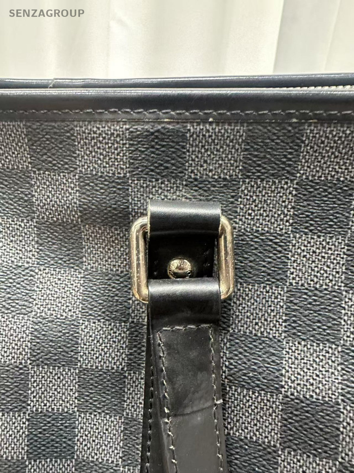 Louis Vuitton Damier Graphite Tadao 2Way Shoulder Business Bag Tote