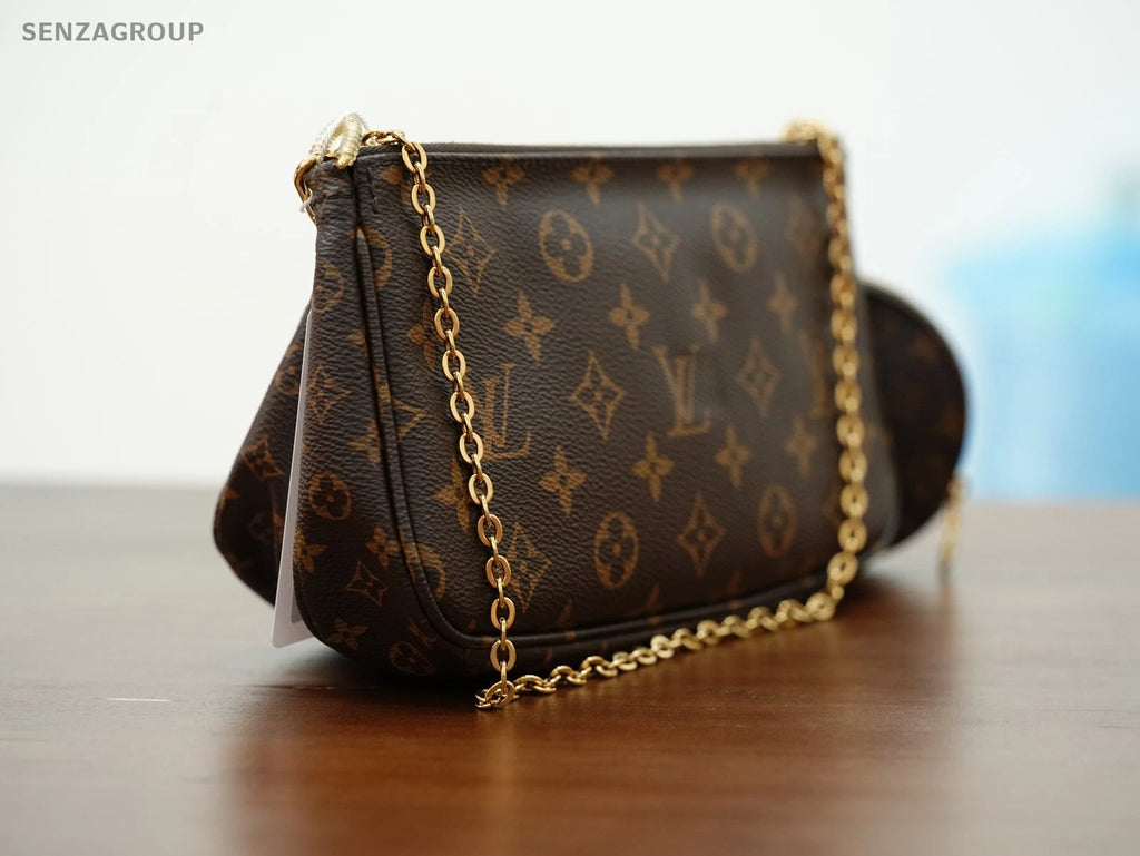 Louis Vuitton Multi Pochette Accessoires Canvas Shoulder Bag Excellent