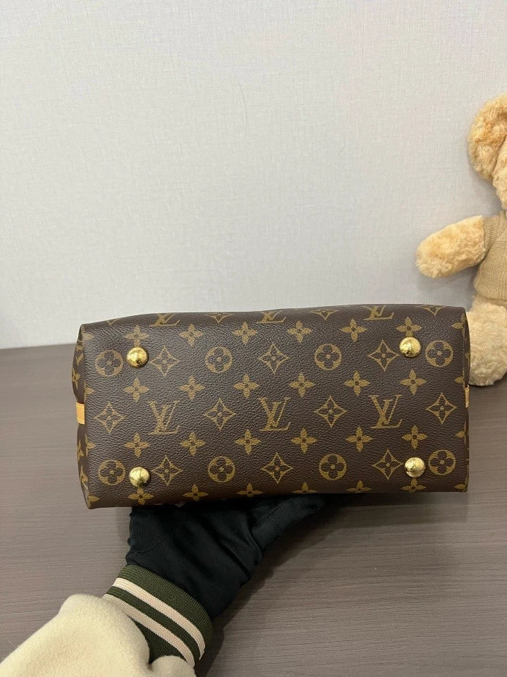 Louis Vuitton Monogram Canvas Small Carryall Tote Bag For Women